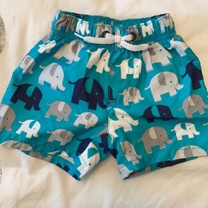 Gymboree newborn swim trunks